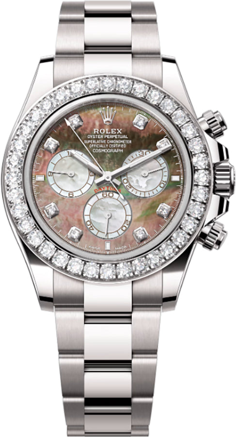 Rolex Cosmograph Daytona Diamond Bezel Men's Watch 126579RBR-0001