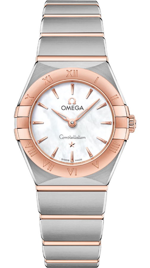 Omega Constellation Steel & Rose Gold Women's Watch 131.20.25.60.05.001