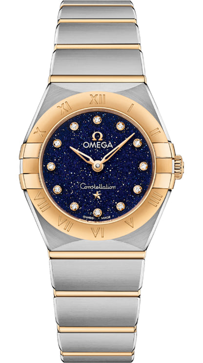 Omega Constellation Blue Aventurine Glass Dial Women's Watch 131.20.25.60.53.001