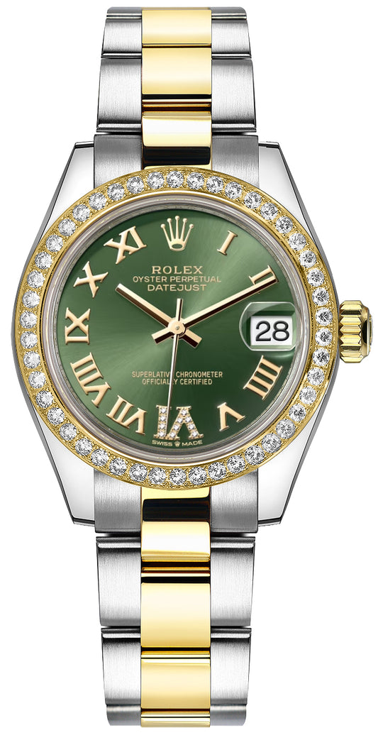 Rolex Datejust 31 Yellow Gold & Steel Women's Watch 278383RBR-0015