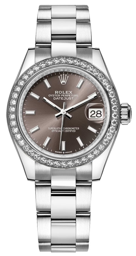 Rolex Datejust 31 Diamonds Oyster Bracelet Women's Watch 278384RBR-0019