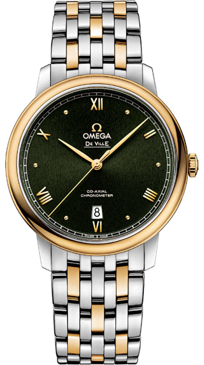 Omega De Ville Prestige Green Dial Men's Watch 424.20.40.20.10.001