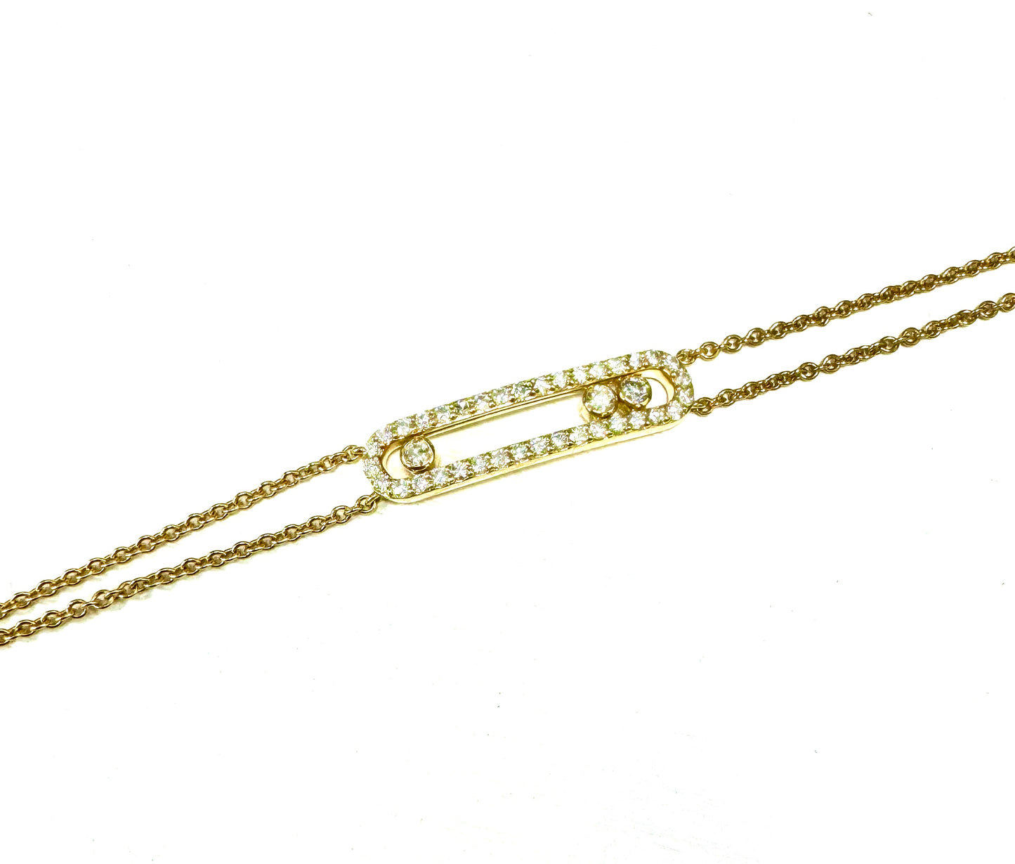 18K Yellow Gold Diamond Bracelet