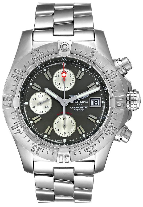 Breitling Aeromarine Avenger Skyland Grey Dial Men's Watch A1338012/F548-132A