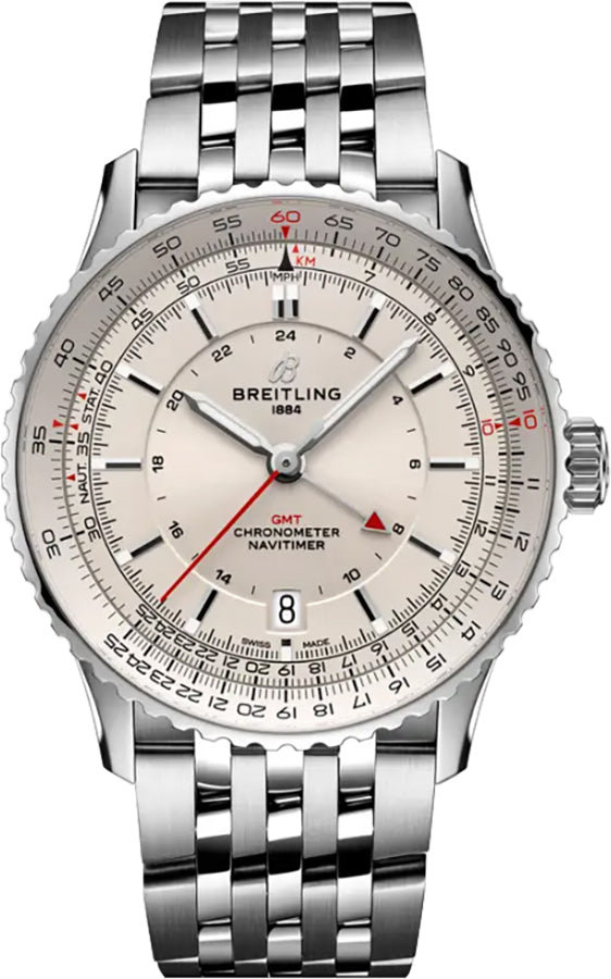 Breitling Navitimer Automatic GMT 41 Steel Men's Watch A32310211G1A1