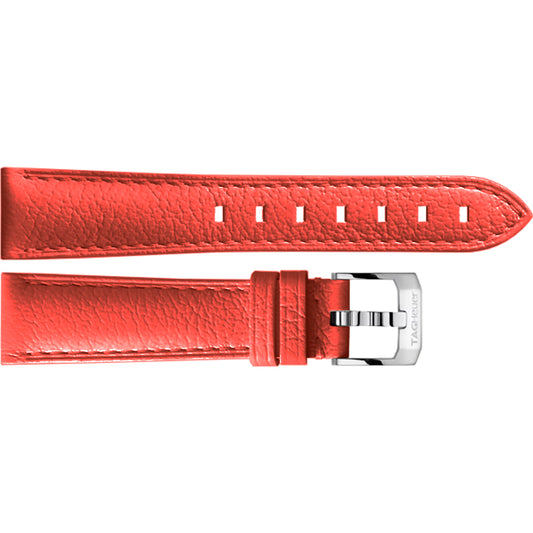 Tag Heuer Formula 1 18mm Orange Leather Strap BC0942