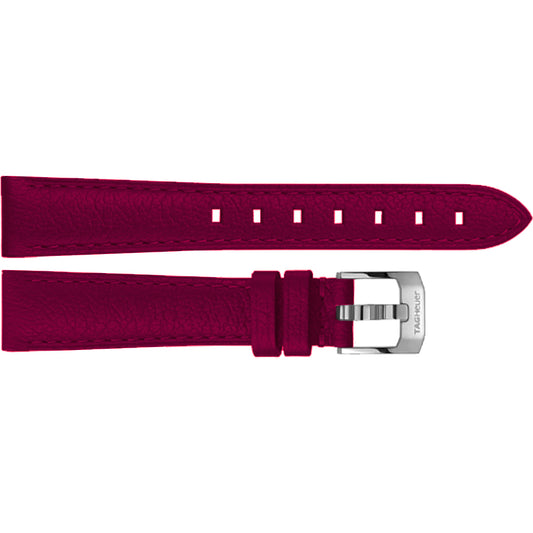 Tag Heuer Formula 1 18mm Red Leather Strap BC0945