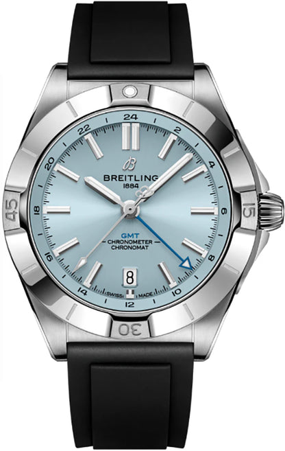 Breitling Chronomat Automatic GMT 40 Ice Blue Men's Watch P32398101C1S1