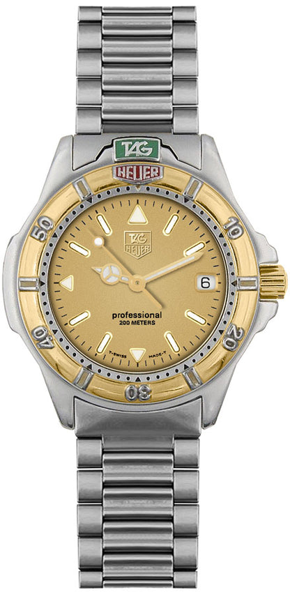 Tag Heuer 4000 Stainless Steel & Yellow Gold Women's Watch WF1421.BP0520