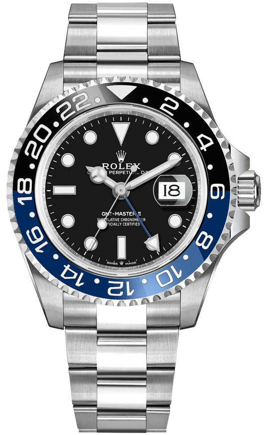 Rolex GMT-Master II Batman Oyster Men's Watch 126710BLNR-0003