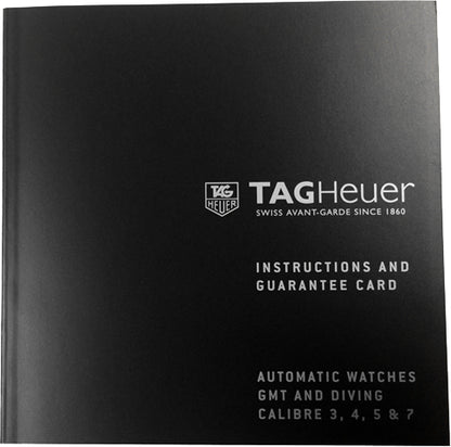 Tag Heuer Aquagraph Black Dial Stainless Steel Men's Watch CN211A.BA0353