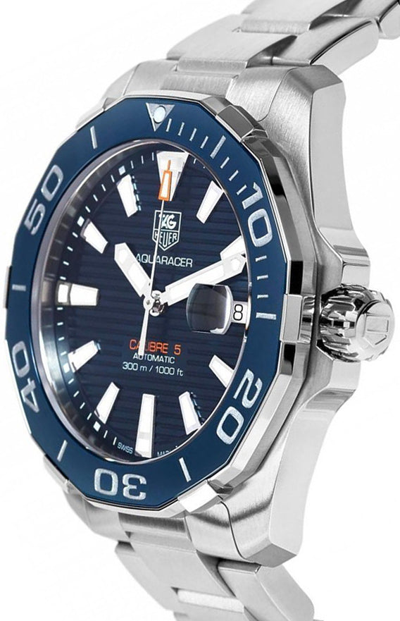 Tag Heuer Aquaracer Blue Dial Men's Sports Watch WAY211C.BA0928