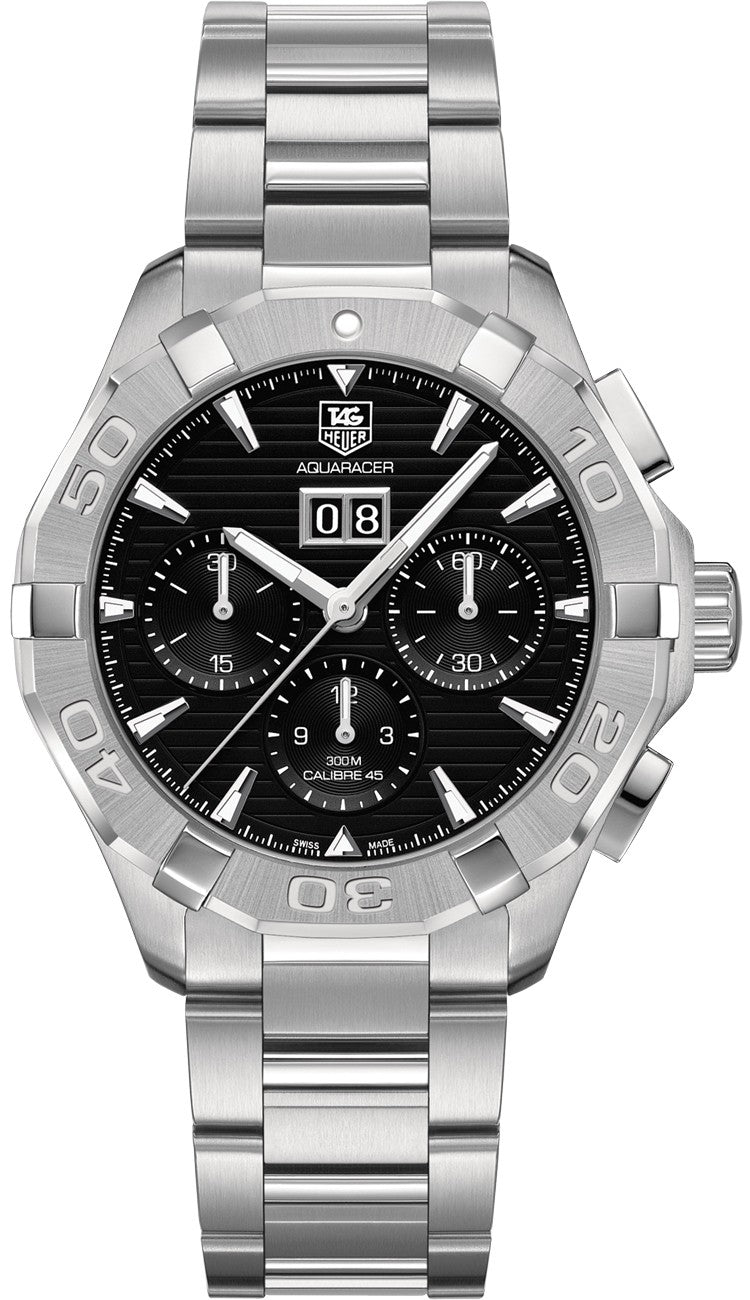 Tag Heuer Aquaracer Calibre 45 Men's Luxury Watch CAY211Z.BA0926