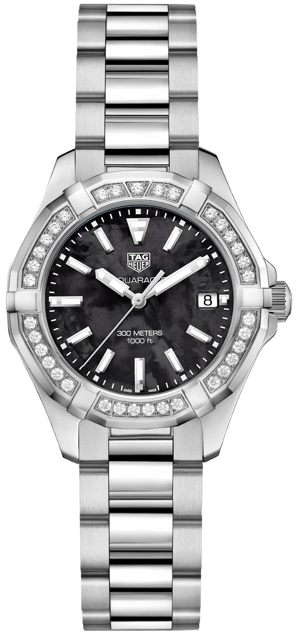 Tag Heuer Aquaracer Black Pearl Women's Luxury Watch WAY131P.BA0748