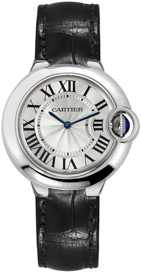 Cartier Ballon Bleu 33mm Quartz Women's Watch WSBB0034