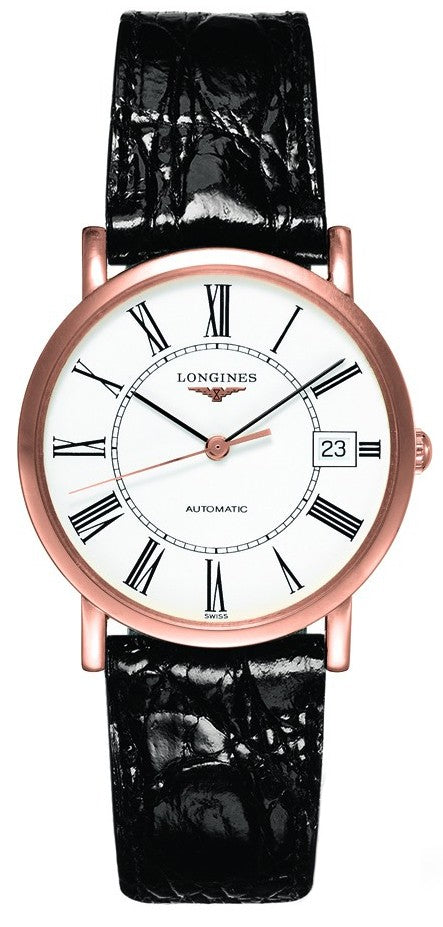 Longines Presence Rose Gold White Dial Women's Watch L4.778.8.11.0