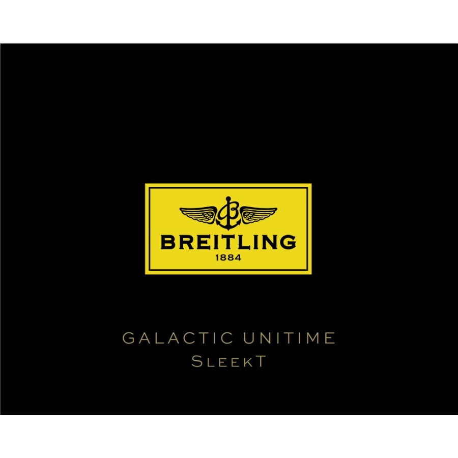 Breitling Galactic Unitime Steel Men's Watch WB3510U4/BD94-280S