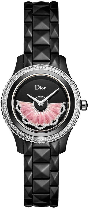 Christian Dior VIII Pink Feathers Women's Watch CD123BE0C003