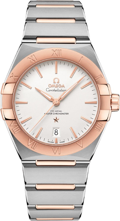 Omega Constellation Rose Gold & Steel Men's Watch 131.20.39.20.02.001