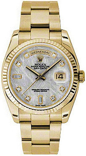 Rolex Day-Date 36 Swiss Yellow Gold Watch 118238-0227