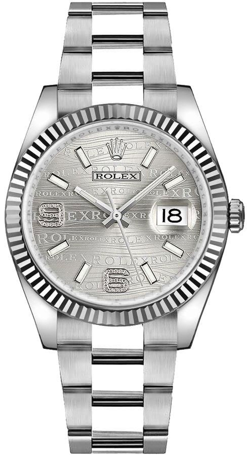 Rolex Datejust 36 Fluted Bezel Oyster Bracelet Luxury Watch 116234