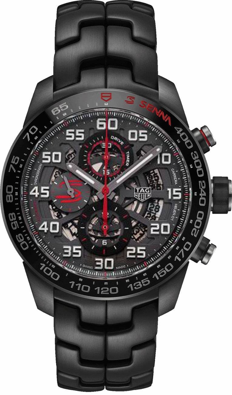 Tag Heuer Carrera Ayrton Senna Special Edition Men's Watch CAR2A1L.BA0688