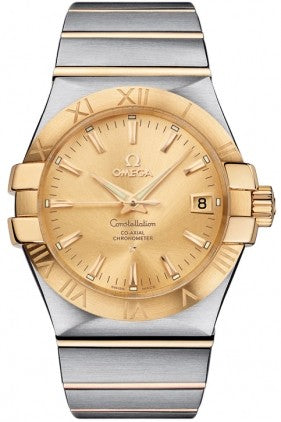 Omega Constellation Gold Dial Dress Watch 123.20.35.20.08.001