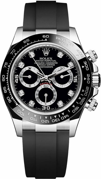 Rolex Cosmograph Daytona Black Diamond Dial Men's Watch 116519LN-0025