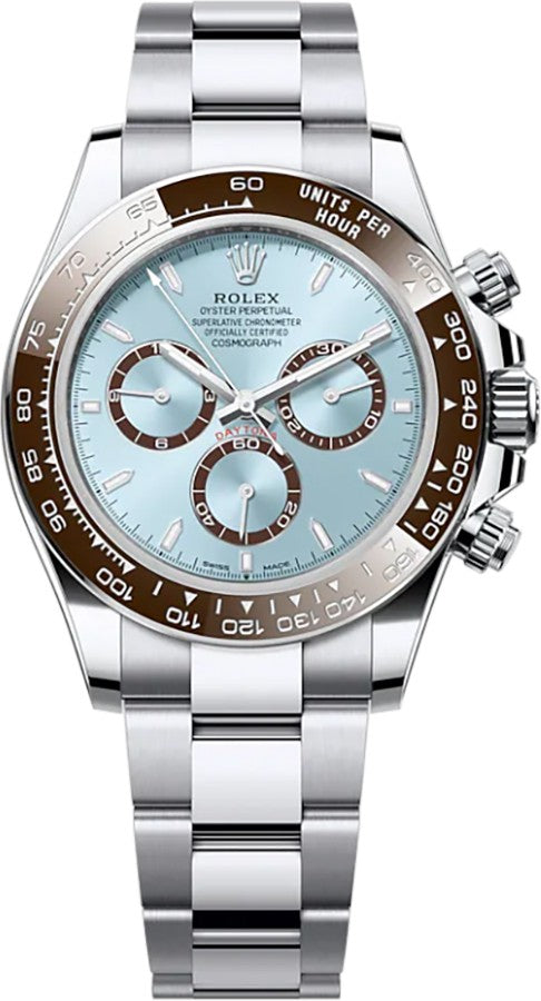 Rolex Cosmograph Daytona Platinum Ice Blue Dial Men's Watch 126506-0001