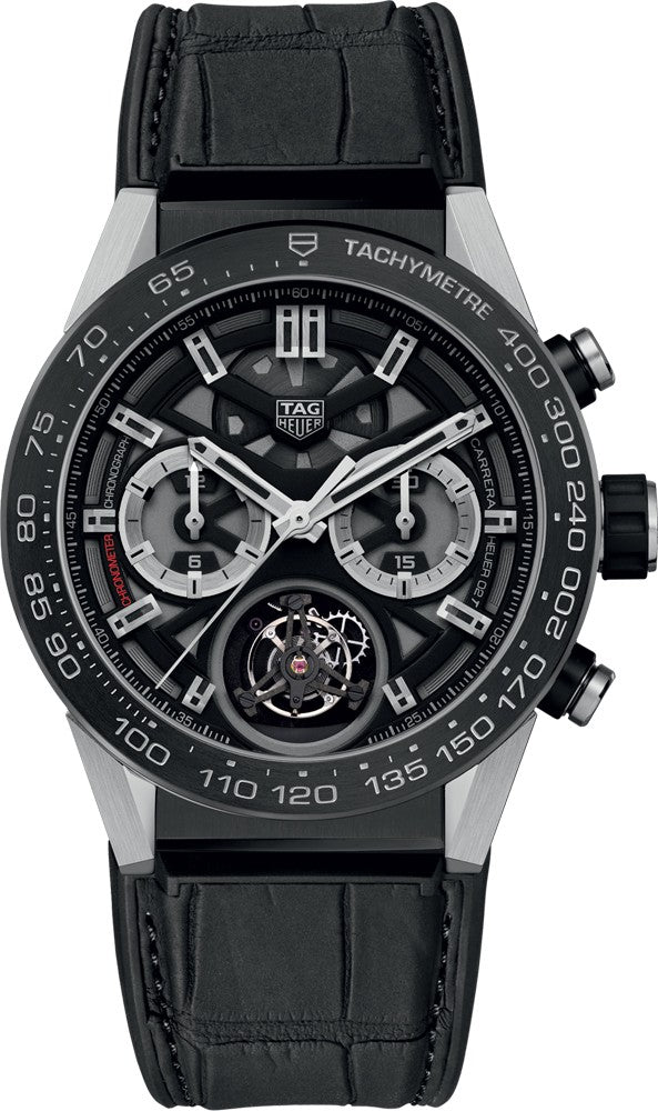 Tag Heuer Carrera Calibre Heuer 02T Skeleton Dial Men's Watch CAR5A8Y.FC6377