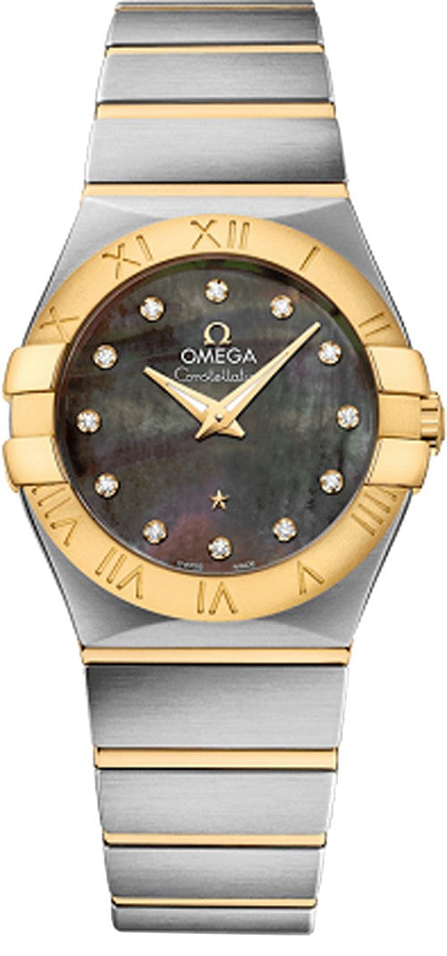 Omega Constellation Quartz 27mm Women's Watch 123.20.27.60.57.007