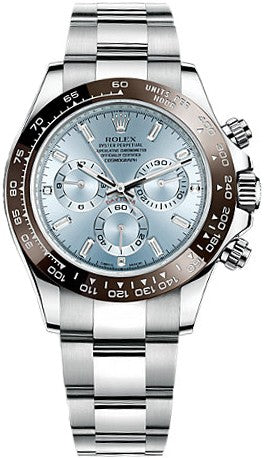 Rolex Cosmograph Daytona Ice Blue Dial Men's Watch 116506-0002