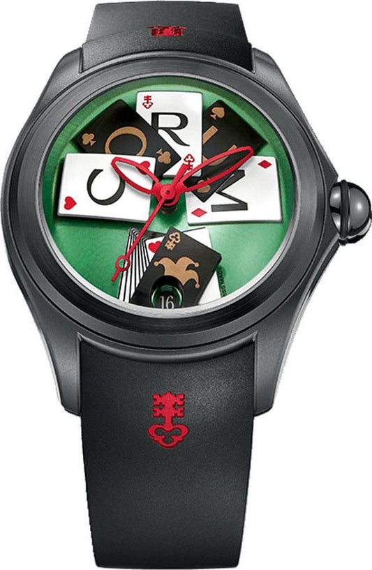 Corum Bubble 47 Game Green Dial Men's Watch 082.310.98/0371 GC02