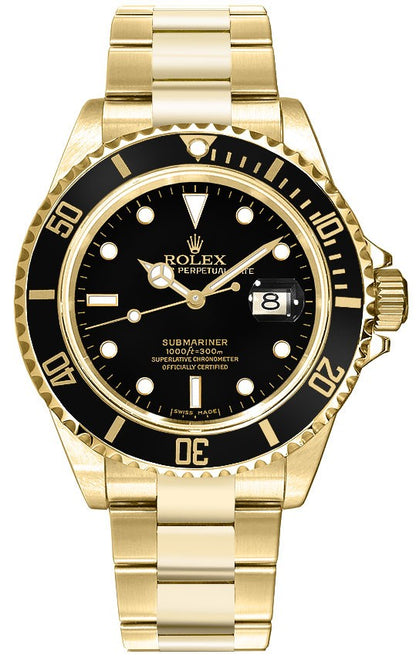 Rolex Submariner Date Automatic Watch 16618