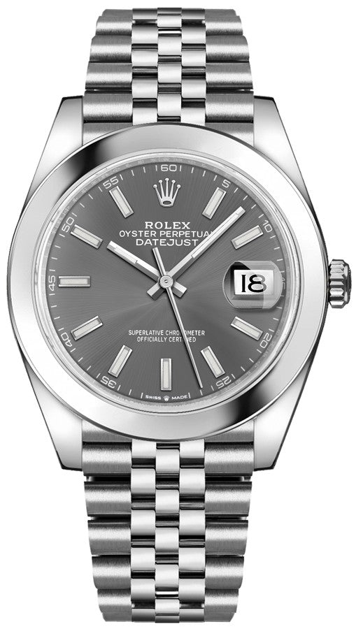 Rolex Datejust 41 Oystersteel Jubilee Bracelet Men's Watch 126300-0008