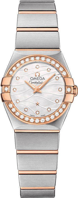 Omega Constellation Diamond 24mm Women's Watch 123.25.24.60.55.012