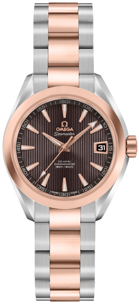 Omega Seamaster Aqua Terra Rose Gold & Steel Women's Watch 231.20.30.20.06.001