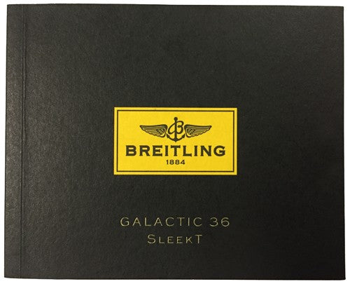 Breitling Galactic 36 Black Dial Women's Watch W7433012/BE08-414X