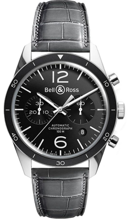 Bell & Ross Vintage Sport Men's Watch BRV126-BL-BE/SCR2