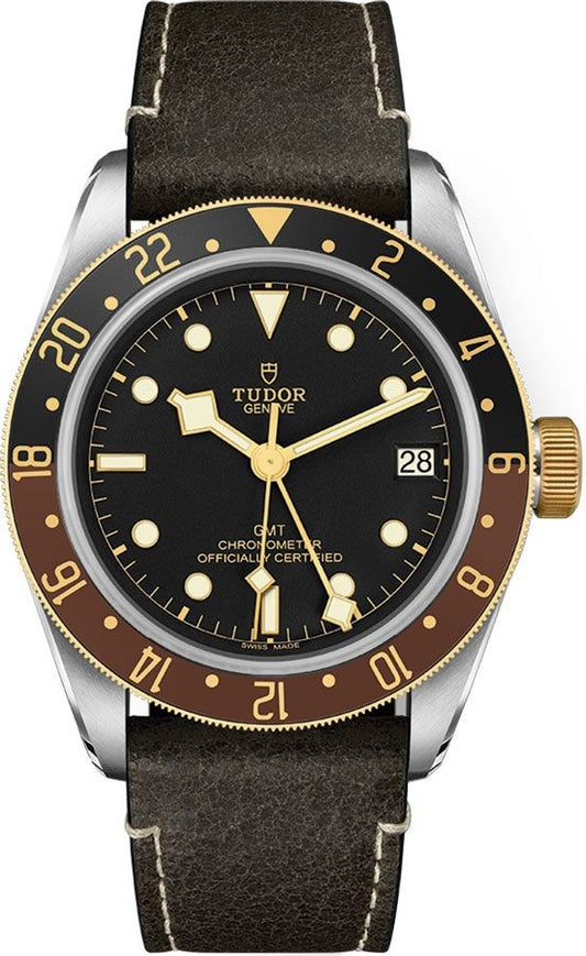 Tudor Heritage Black Bay GMT S&G Men's Watch M79833MN-0003