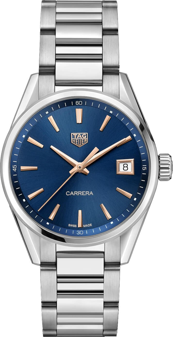 TAG Heuer Carrera 36mm Blue Dial Women's Watch WBK1312.BA0652