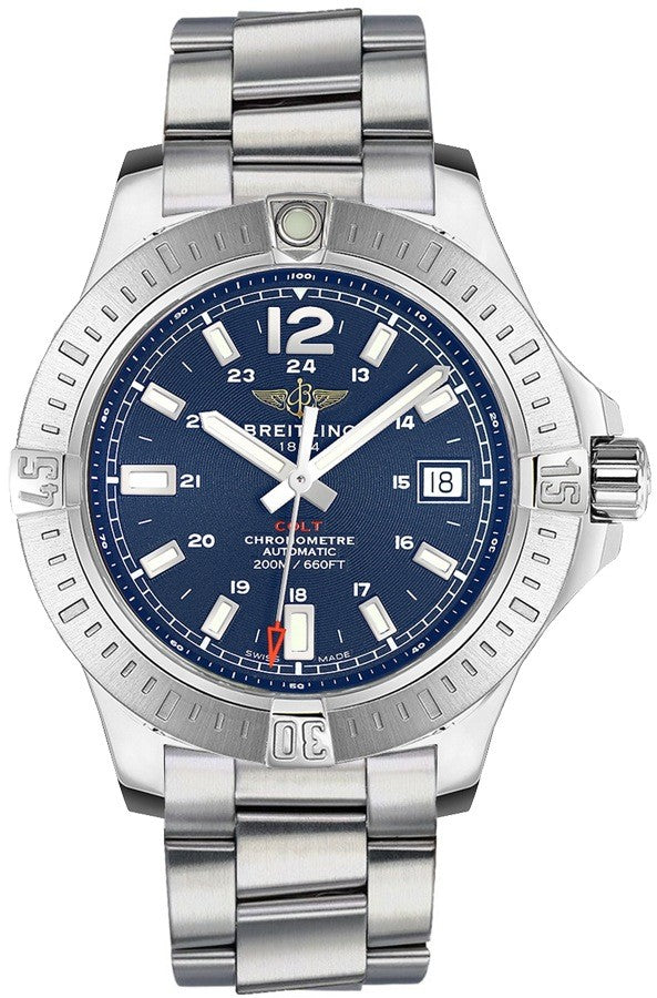 Breitling Colt 41 Automatic Blue Dial Men's Watch A1731311/C934-190A