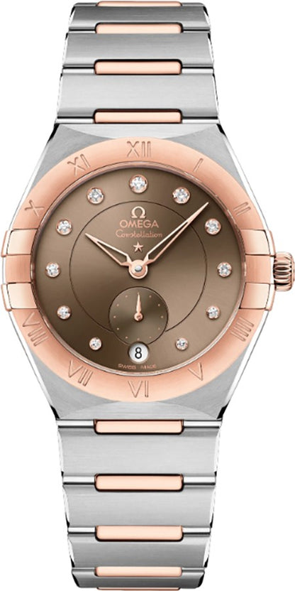 Omega Constellation Chestnut Brown Dial Women's Watch 131.20.34.20.63.001