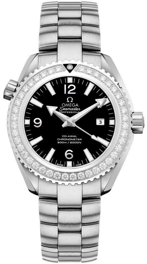 Omega Seamaster Planet Ocean Diamond Bezel Luxury Watch 232.15.38.20.01.001