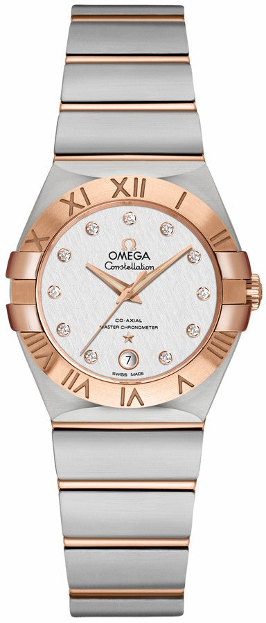 Omega Constellation Two Tone Women's Watch 127.20.27.20.52.001