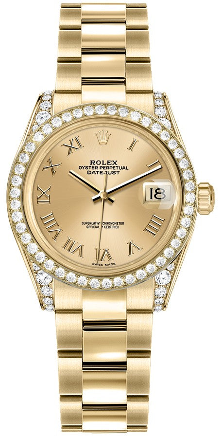 Rolex Datejust 31 Diamond Women's Watch 178158-0085