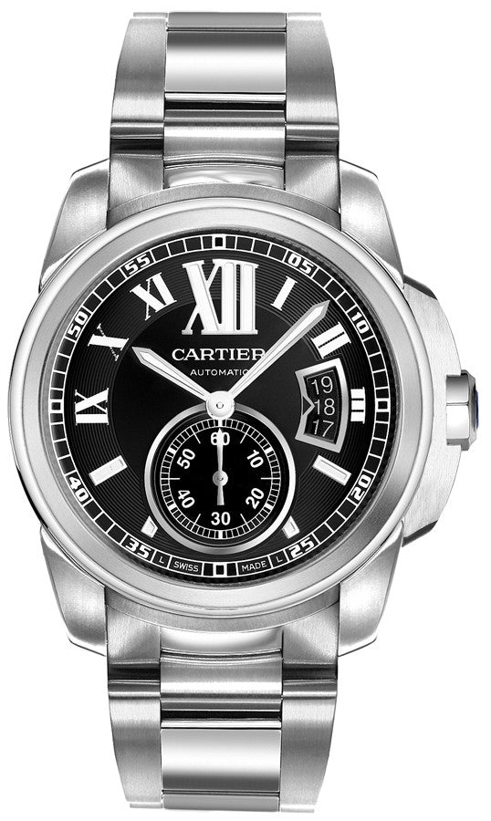 Cartier Calibre de Cartier Black Dial Men's Watch W7100016