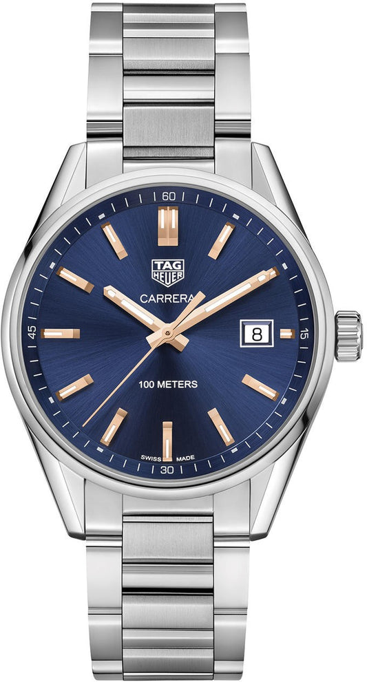 Tag Heuer Carrera Blue Dial Women's Luxury Watch WAR1112.BA0601