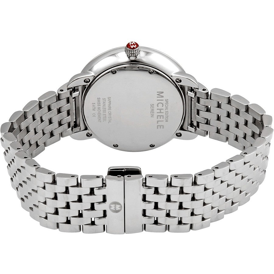 Michele Serein Mid Stainless Steel Diamond Women's Watch MWW21B000143