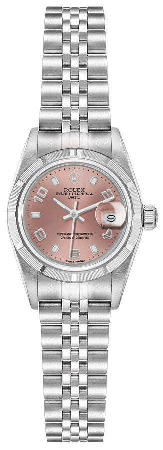 Rolex Oyster Perpetual 26 Date Stainless Steel Women's Watch 69190